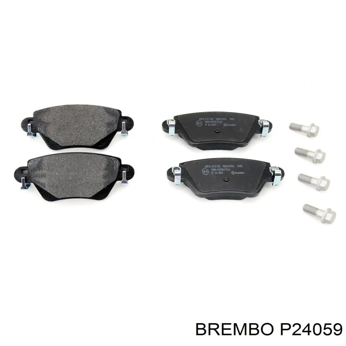 Задние тормозные колодки P24059 Brembo