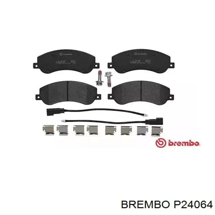 Передние тормозные колодки P24064 Brembo