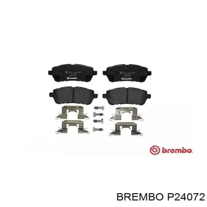 Передние тормозные колодки P24072 Brembo