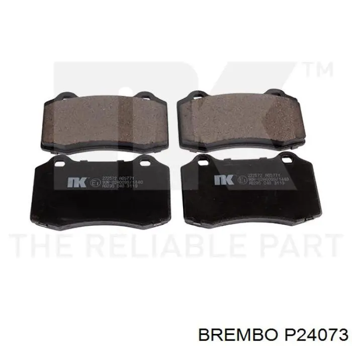 Тормозные колодки Brembo P24073