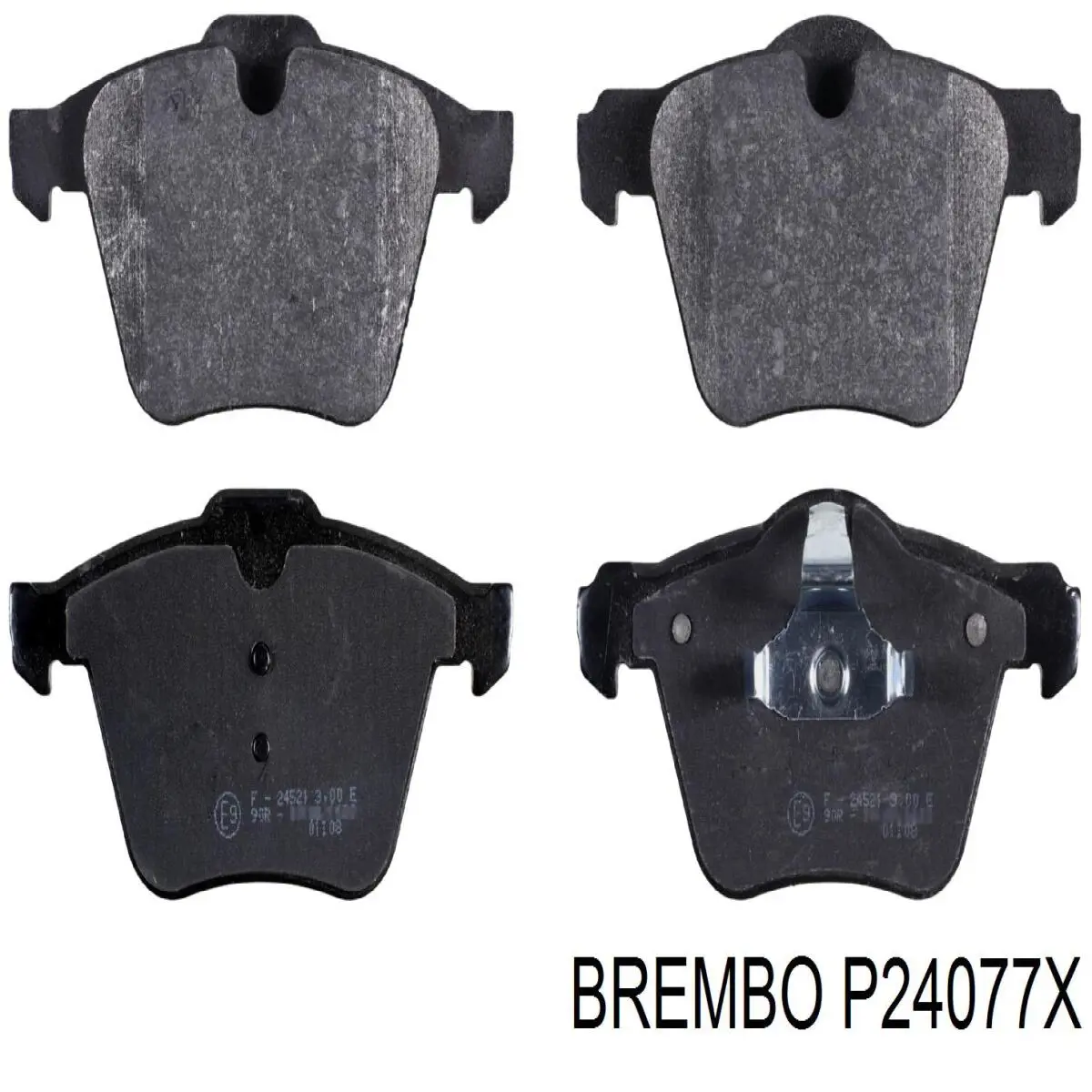 Колодки Brembo P24077X цена, от 37.61 USD