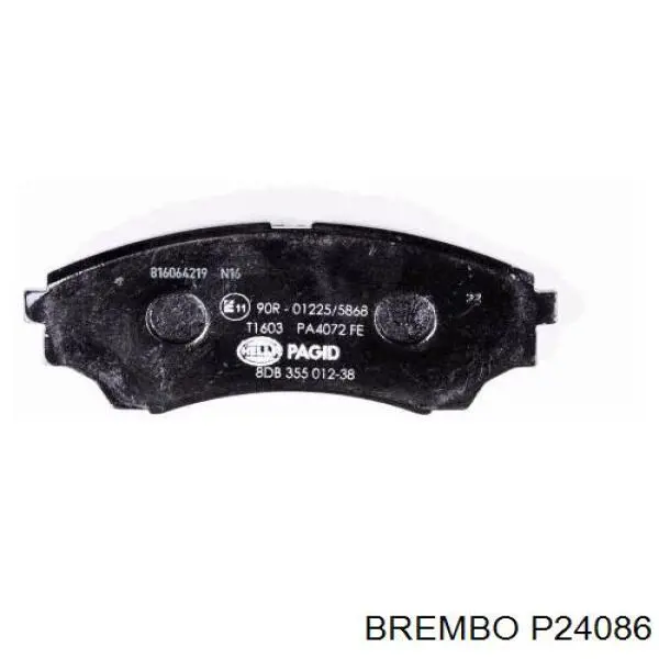 Колодки Brembo P24086 цена, от 44.84 USD