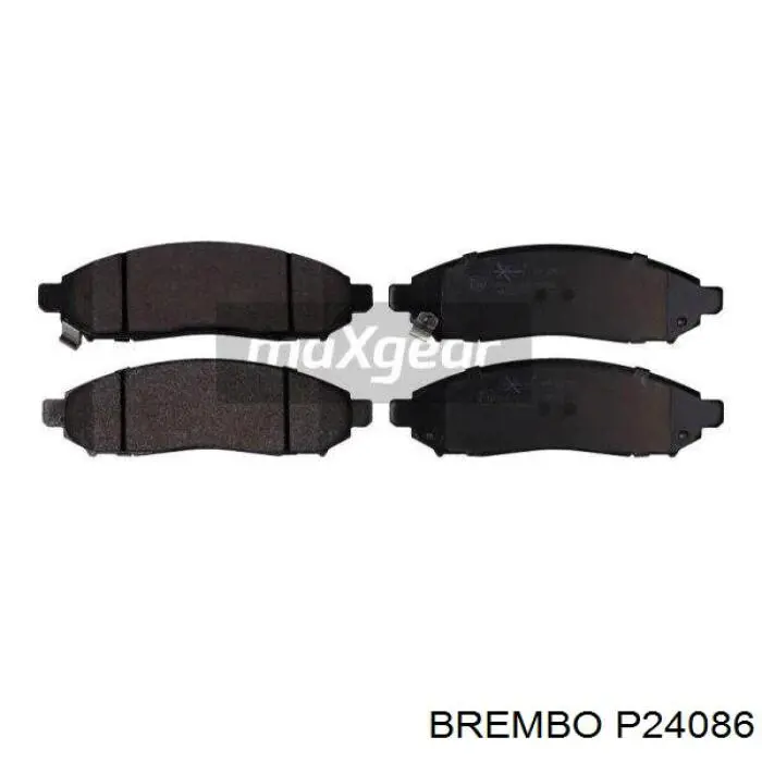 Купить P24086 Brembo Колодки тормозные
