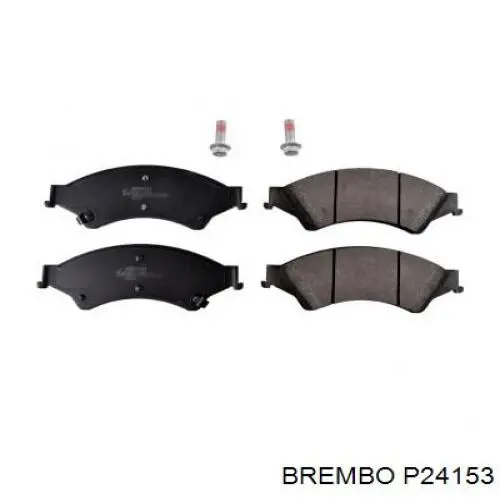 Купить P24153 Brembo Колодки тормозные