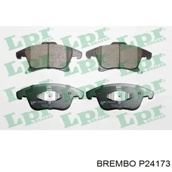 Тормозные колодки Brembo P24173