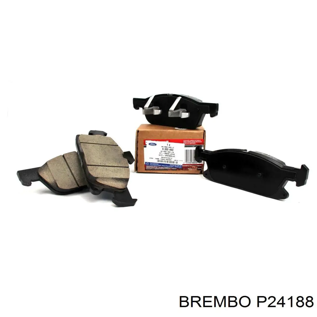 Купить P24188 Brembo Колодки тормозные