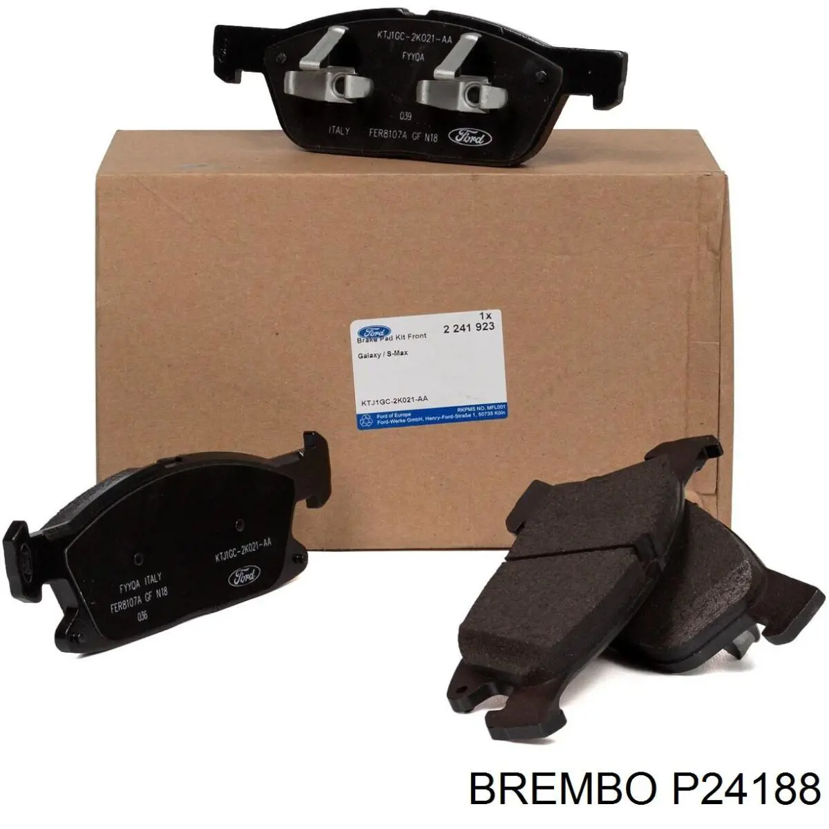 Тормозные колодки Brembo P24188