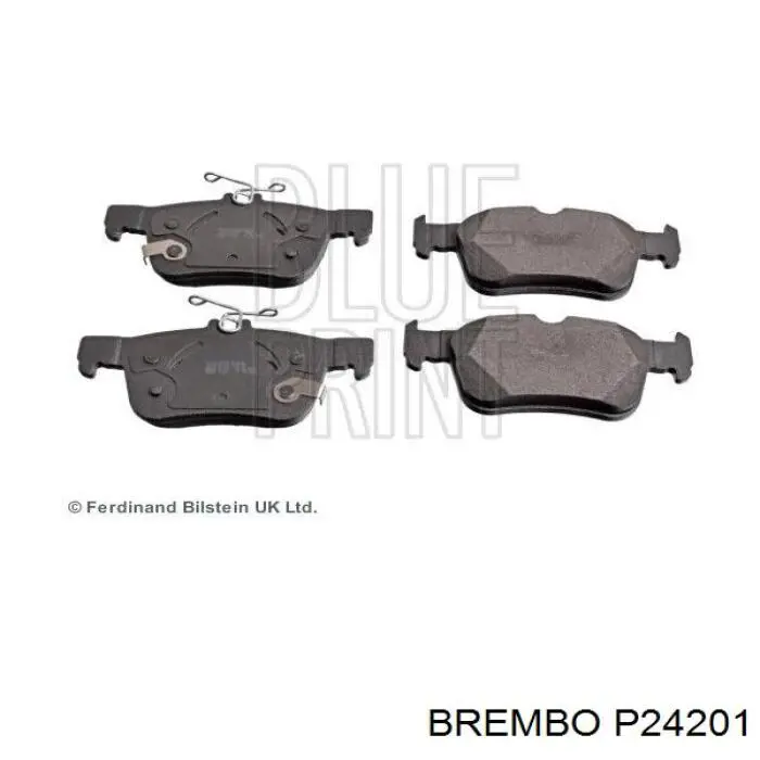Задние тормозные колодки P24201 Brembo