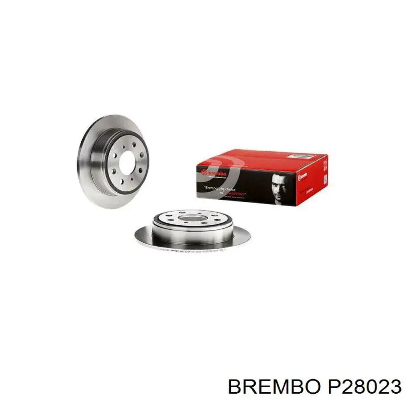 P28023 Brembo колодки тормозные передние дисковые