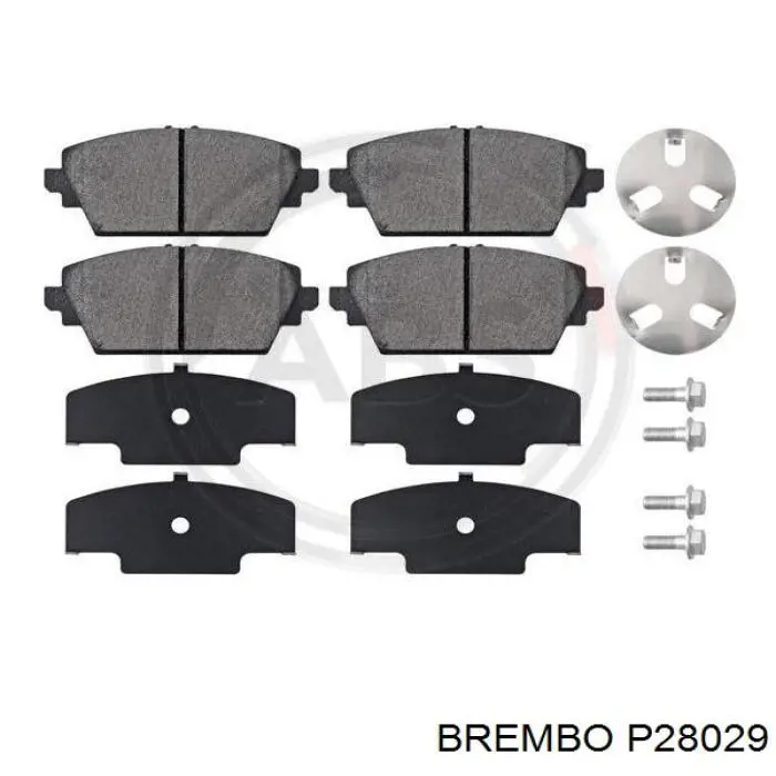 Тормозные колодки Brembo P28029