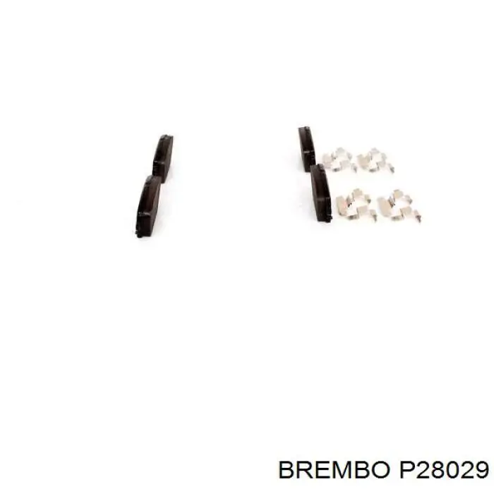 Колодки Brembo P28029 цена, от 31.21 USD