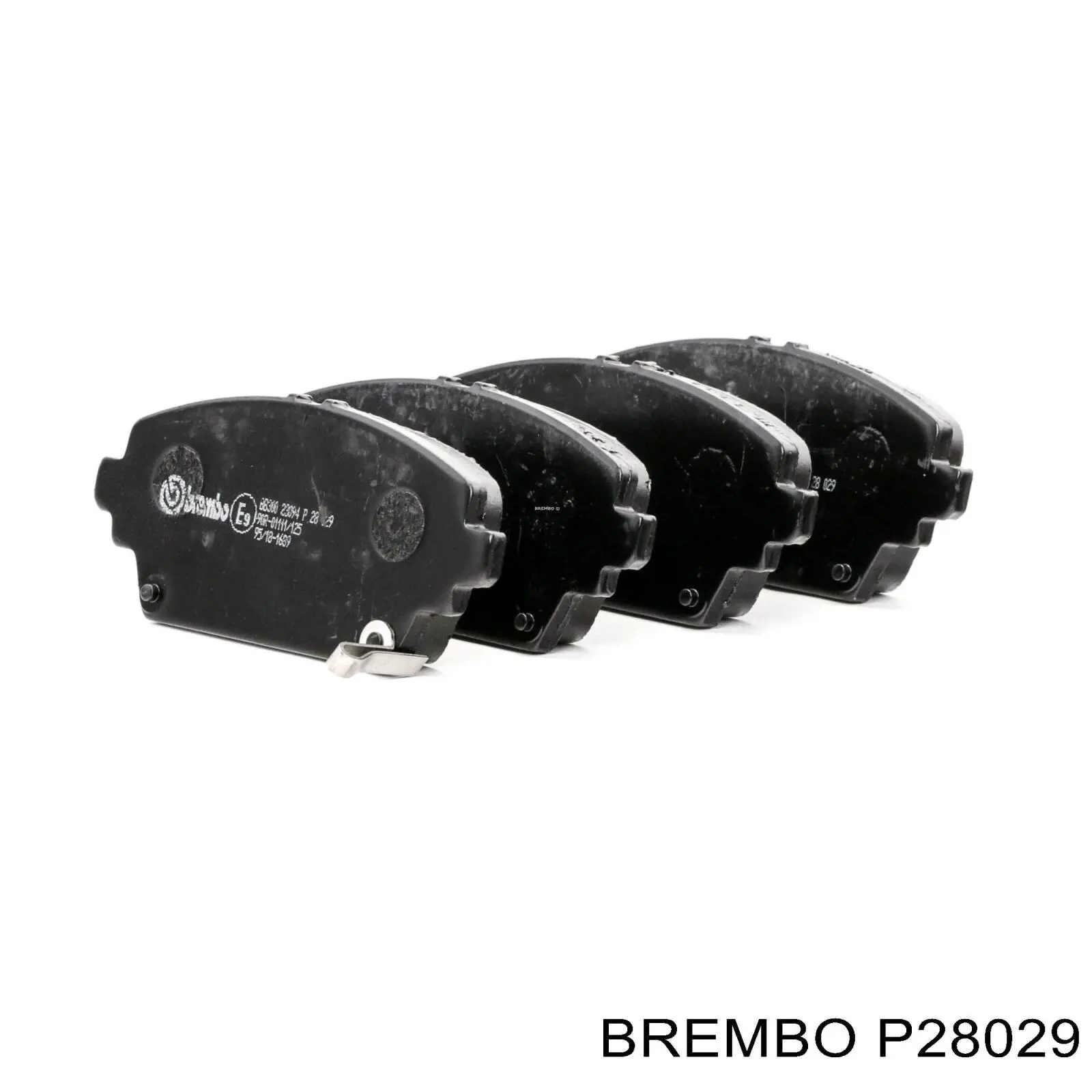 Pastillas de freno delanteras P28029 Brembo
