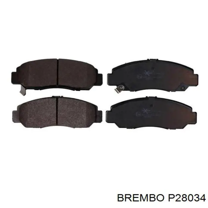 Купить P28034 Brembo Колодки тормозные