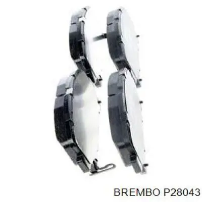 Колодки Brembo P28043 цена, от 23.17 USD