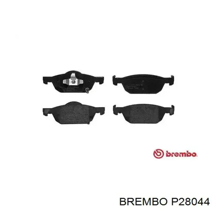 P28044 Brembo передние тормозные колодки