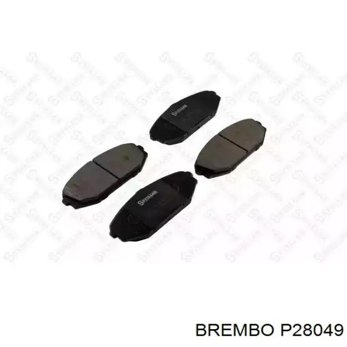 Купить P28049 Brembo Колодки тормозные