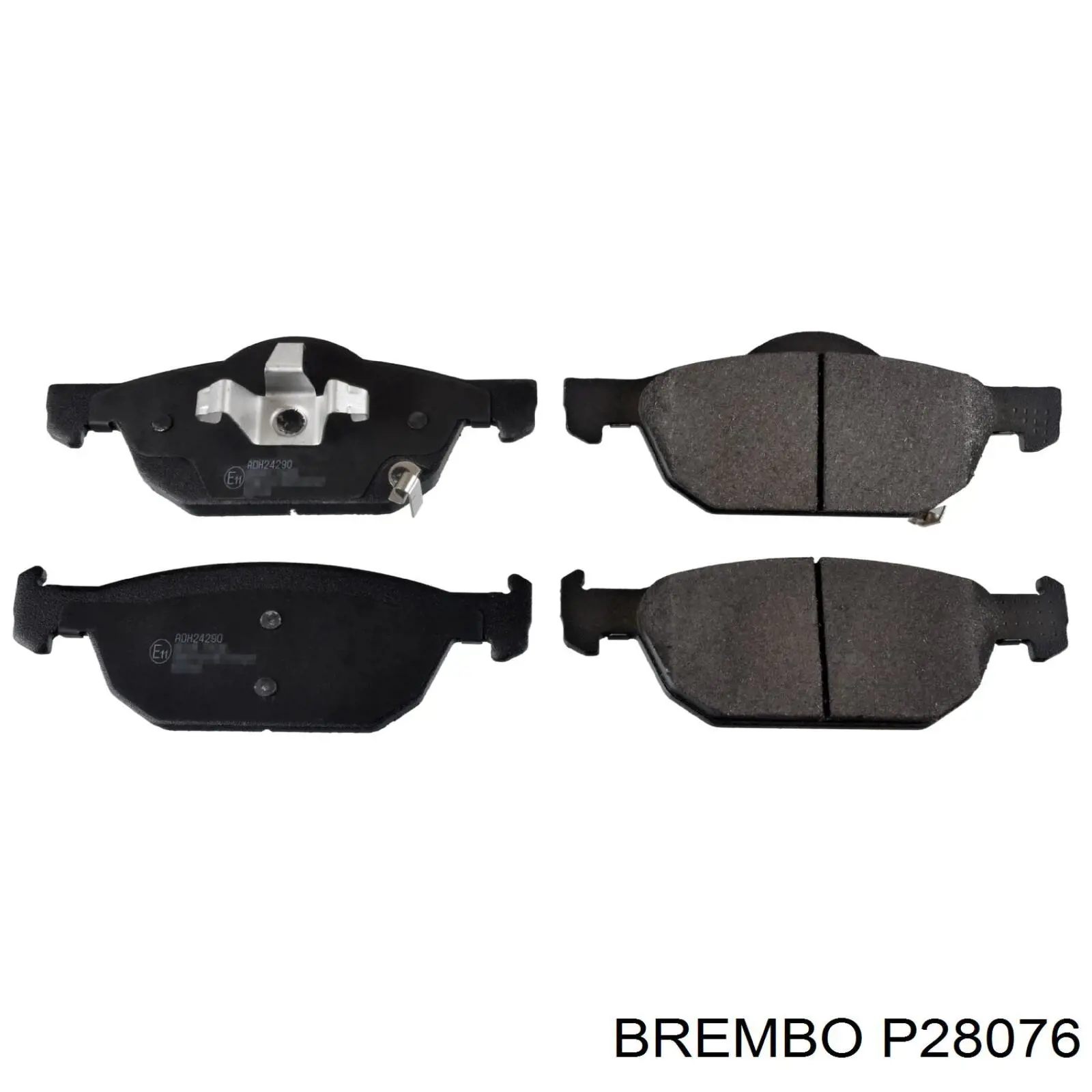 Передние тормозные колодки P28076 Brembo