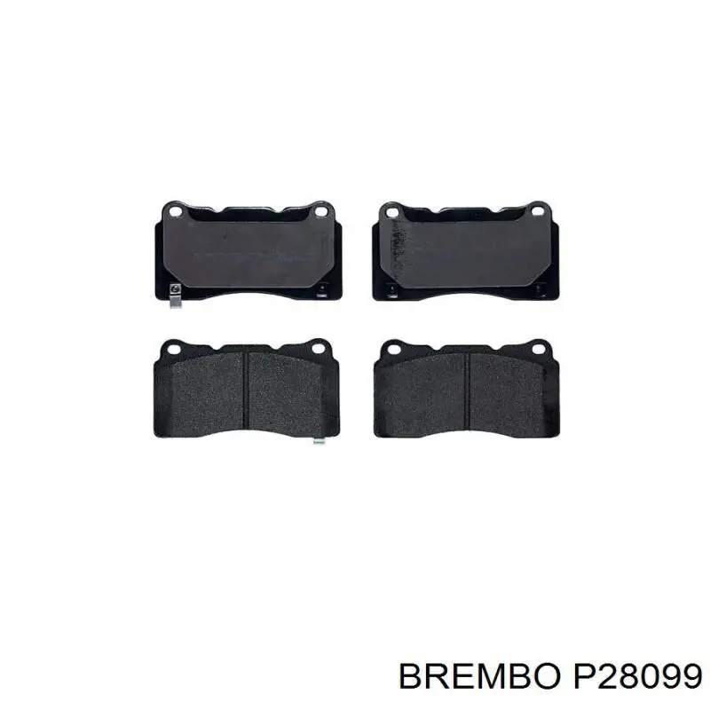 Купить P28099 Brembo Колодки тормозные
