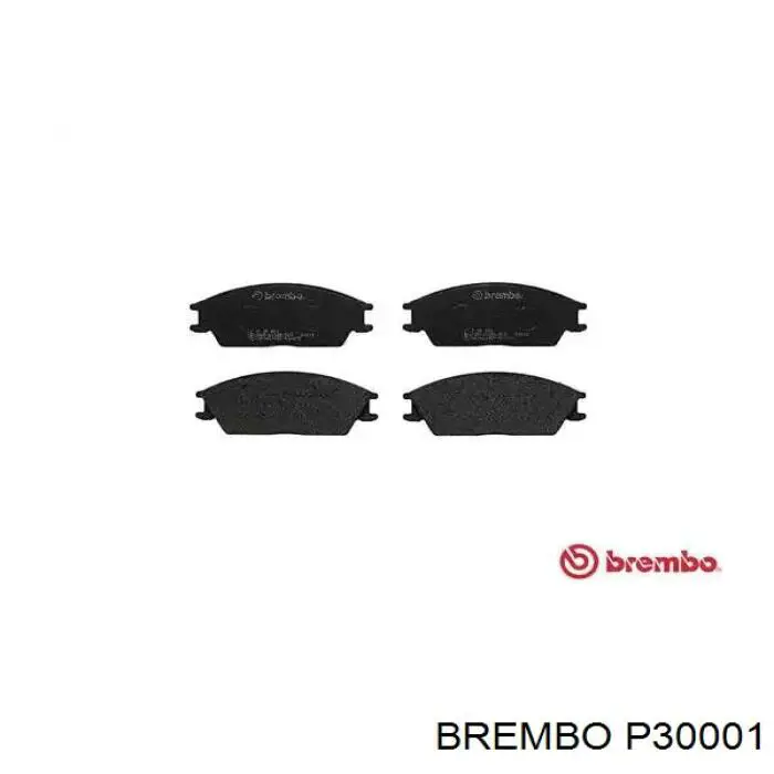 Pastillas de freno delanteras P30001 Brembo