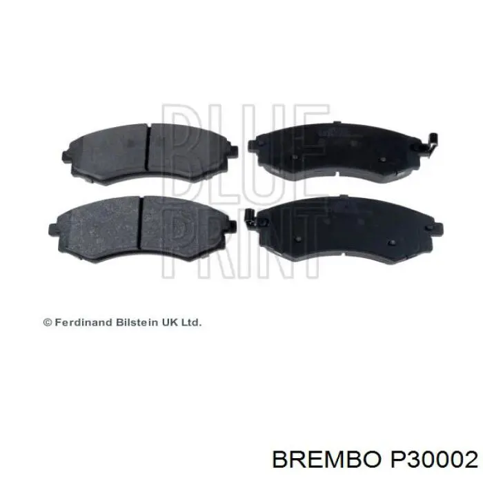 Pastillas de freno delanteras P30002 Brembo