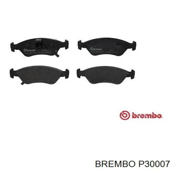 Pastillas de freno delanteras P30007 Brembo