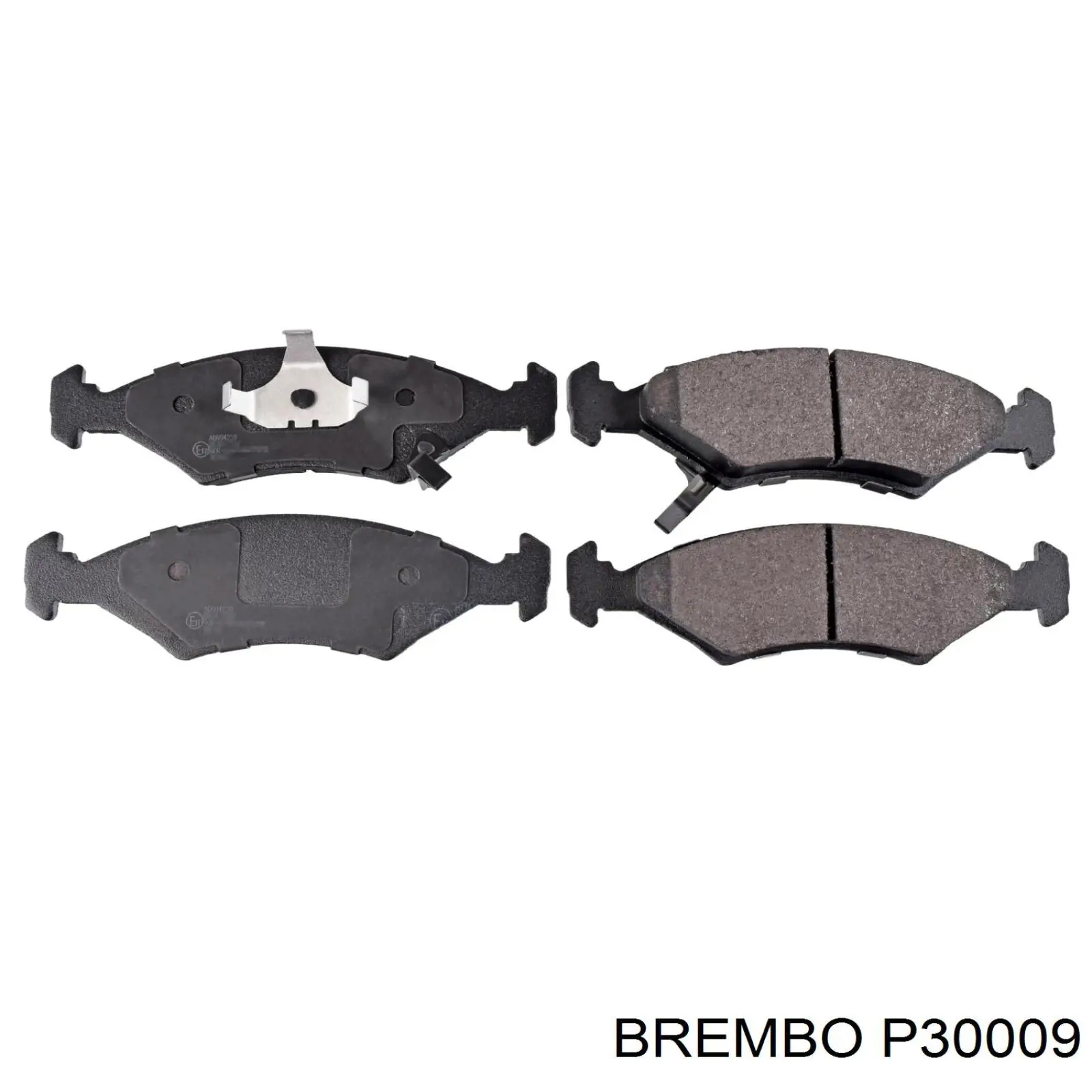 Тормозные колодки Brembo P30009