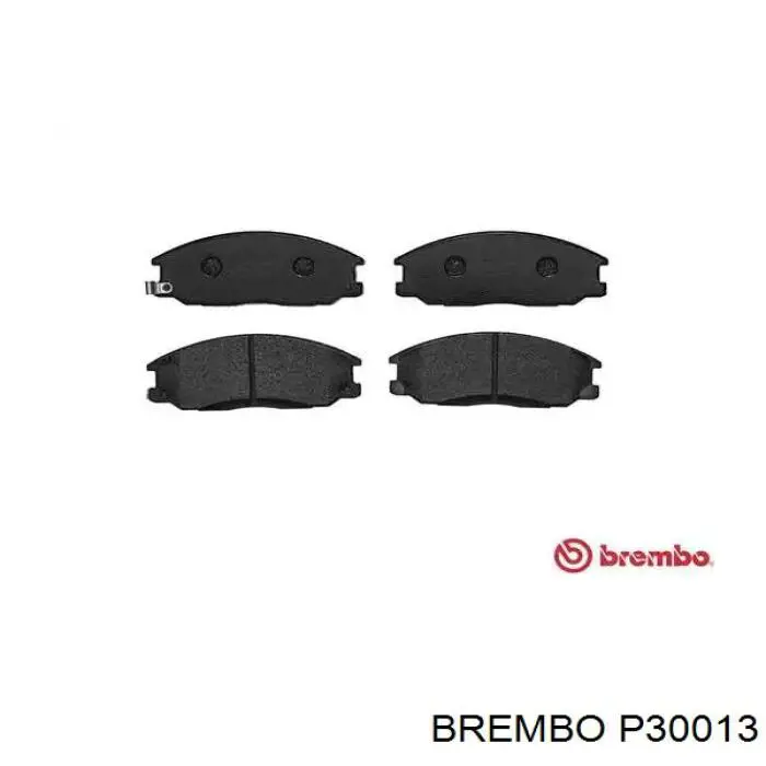 Передние тормозные колодки P30013 Brembo