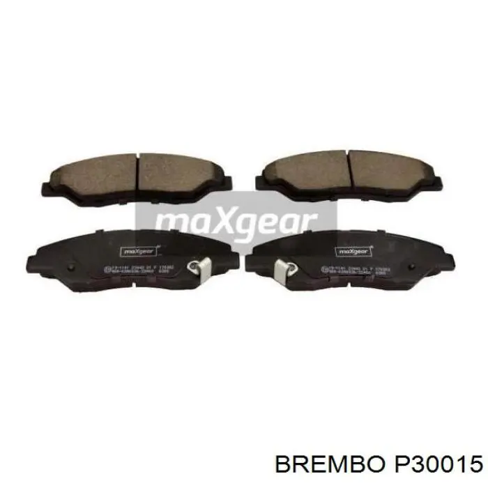 Pastillas de freno delanteras P30015 Brembo