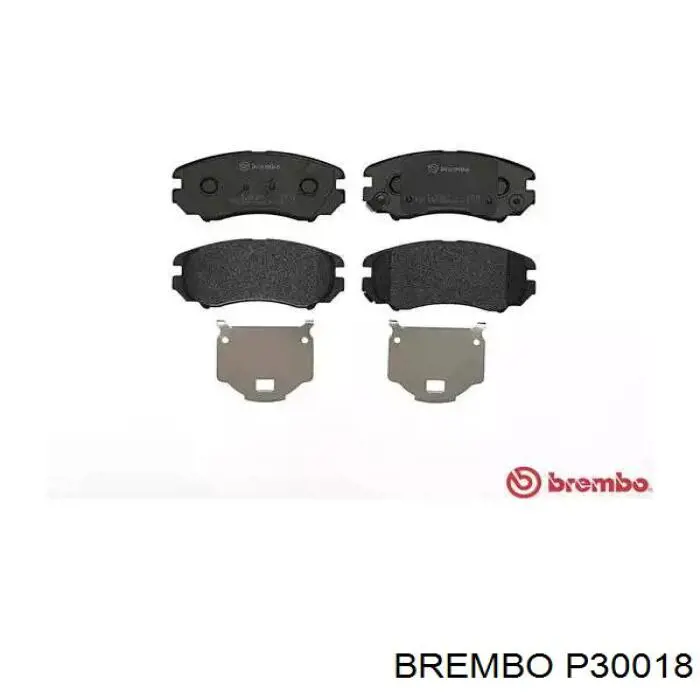 Передние тормозные колодки P30018 Brembo