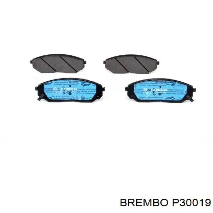 Тормозные колодки Brembo P30019