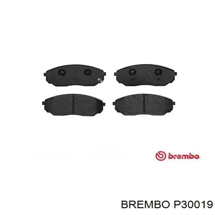 Передние тормозные колодки P30019 Brembo