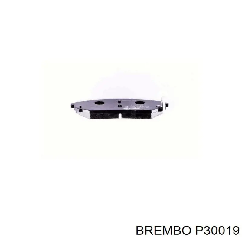 P30019 Brembo Колодки передние