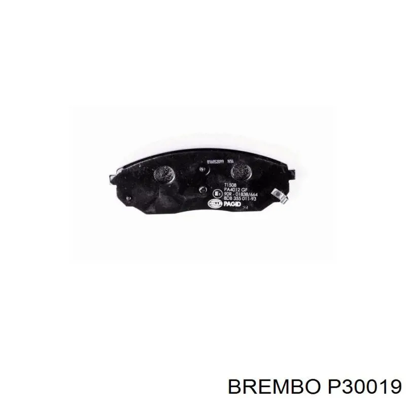 Колодки Brembo P30019 цена, от 32.15 USD