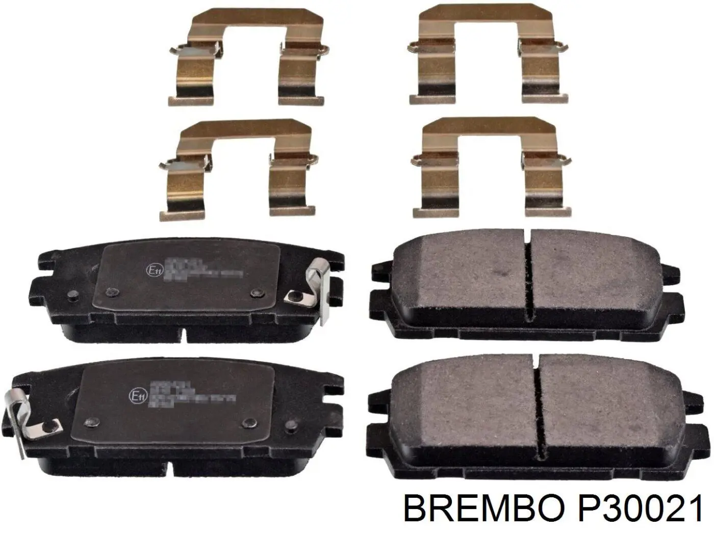 Задние дисковые колодки Brembo P30021