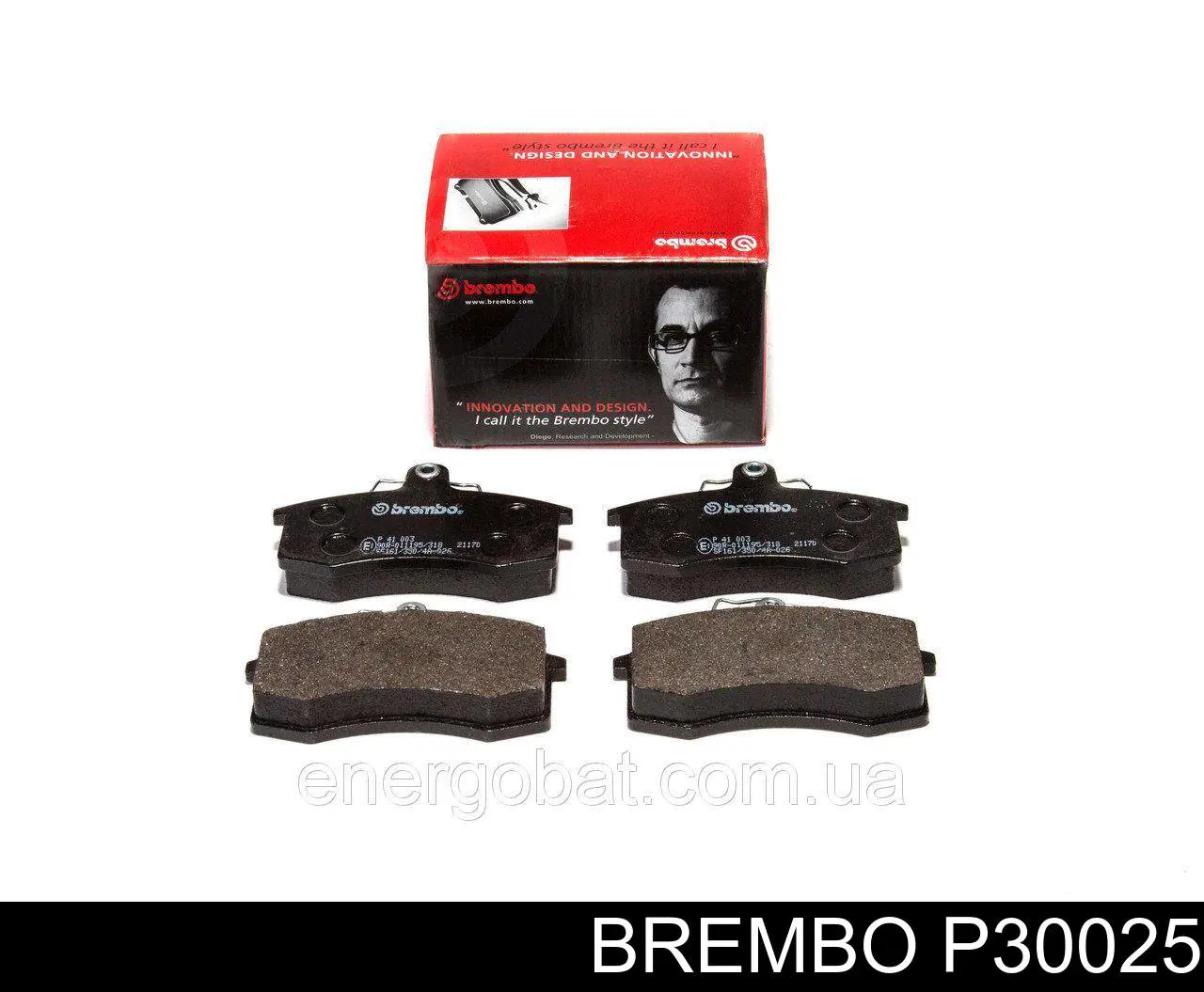 Задние тормозные колодки P30025 Brembo