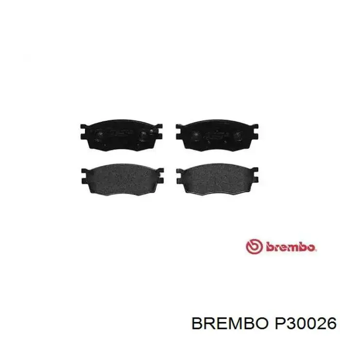 Передние тормозные колодки P30026 Brembo