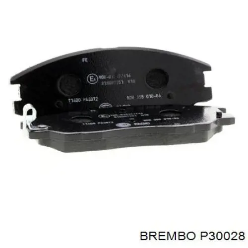 Тормозные колодки Brembo P30028