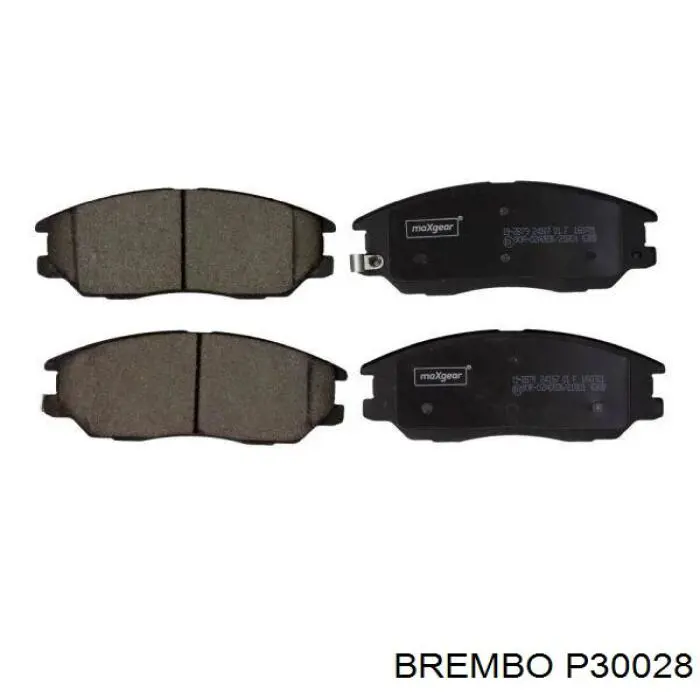Передние тормозные колодки P30028 Brembo