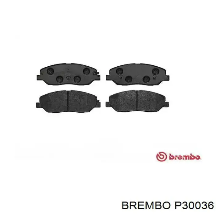 Колодки Brembo P30036 цена, от 34.97 USD