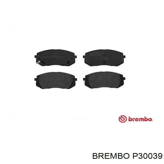 Передние тормозные колодки P30039 Brembo