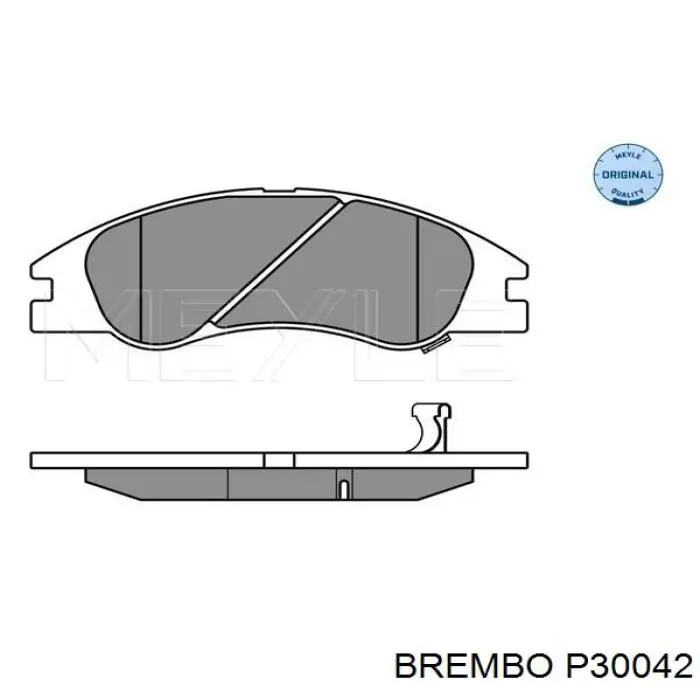 Передние тормозные колодки P30042 Brembo