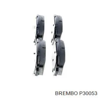 P30053 Brembo Колодки передние