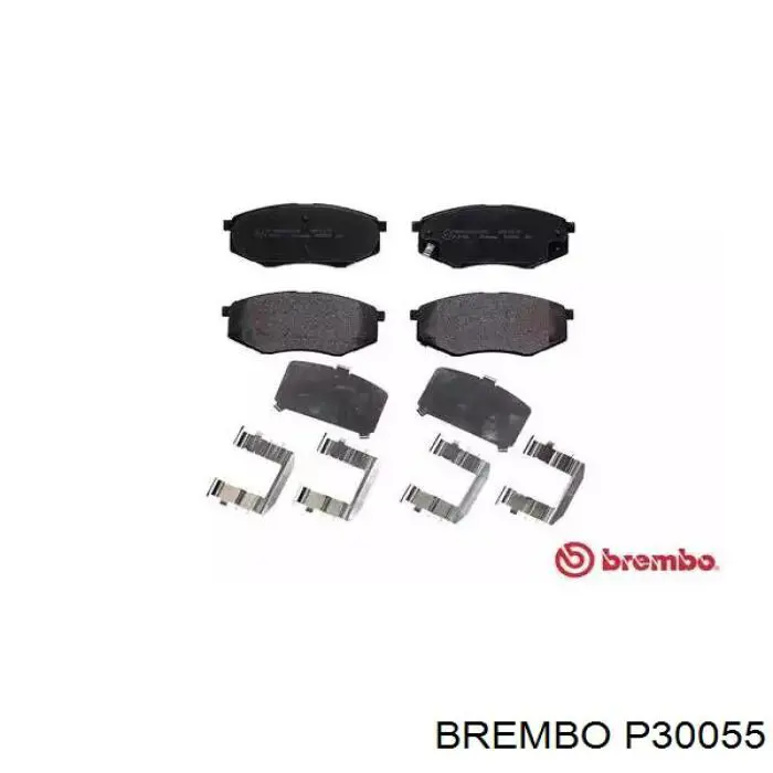 Передние тормозные колодки P30055 Brembo