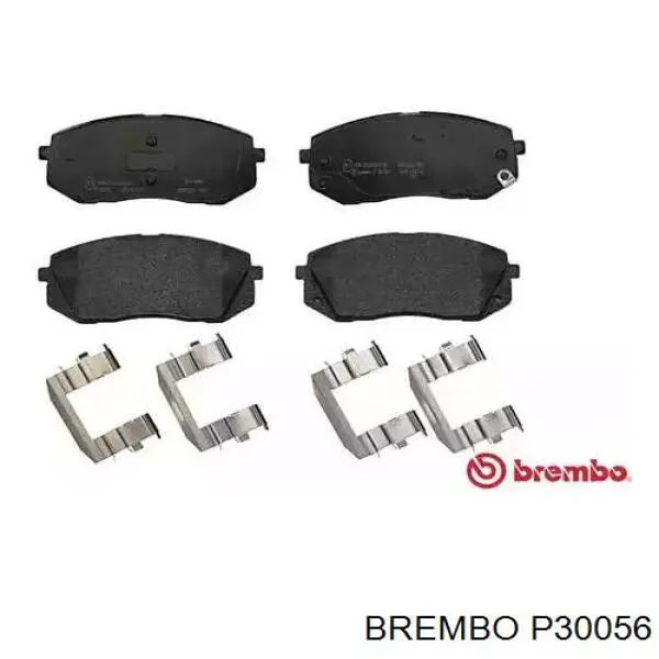 Передние тормозные колодки P30056 Brembo