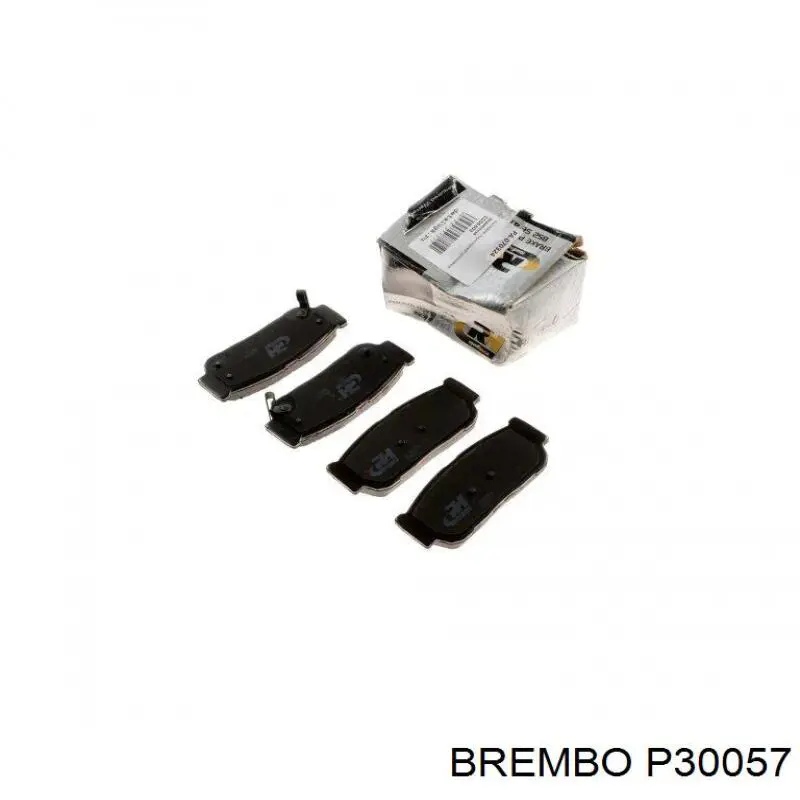 Задние тормозные колодки P30057 Brembo