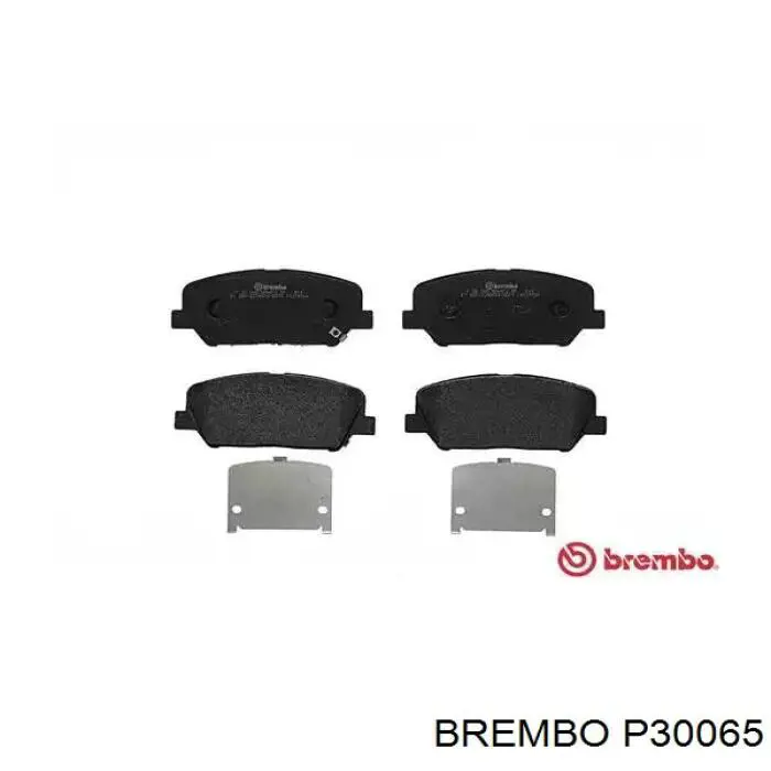 P30065 Brembo передние тормозные колодки