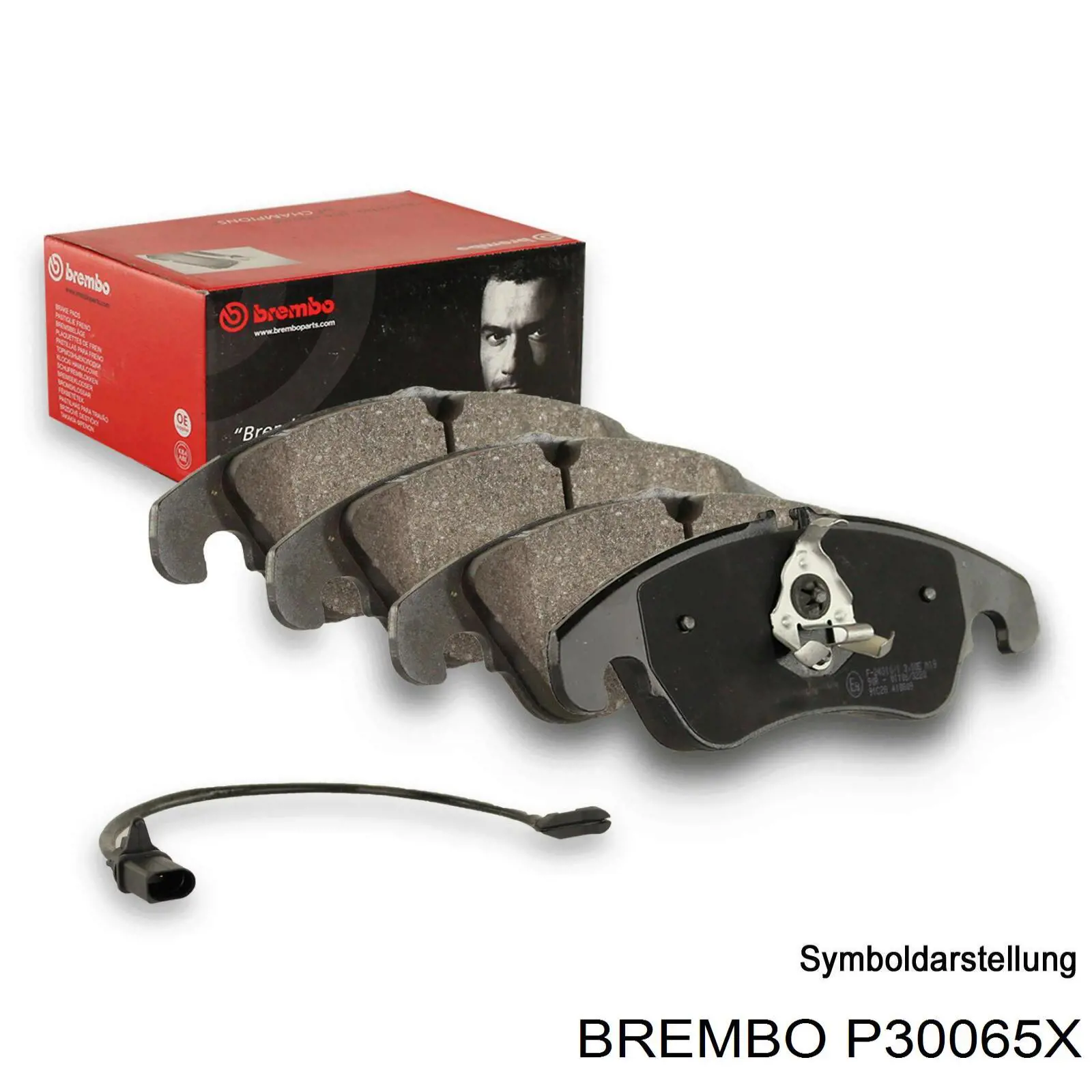P30065X Brembo Колодки передние