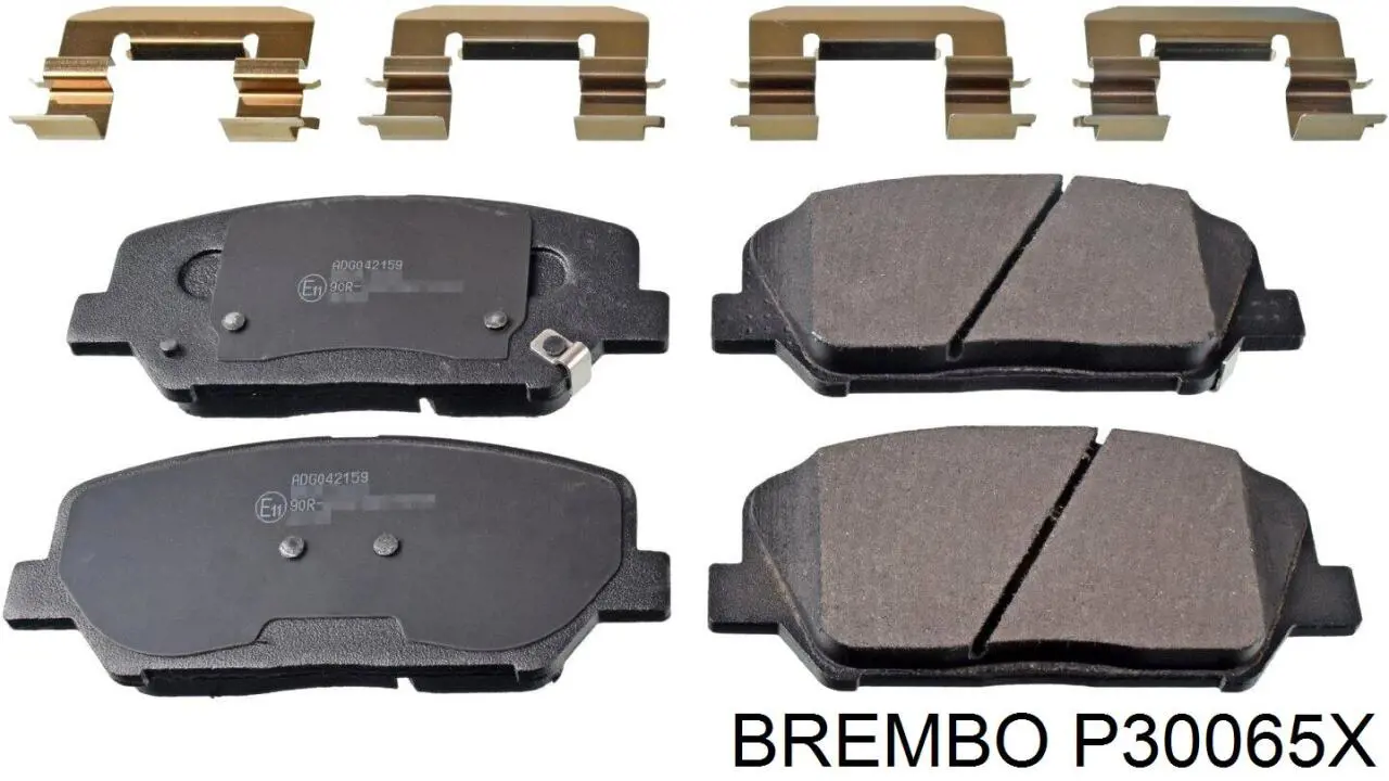 Передние тормозные колодки P30065X Brembo