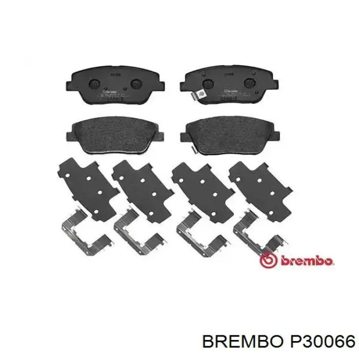 Колодки Brembo P30066 цена, от 34.21 USD