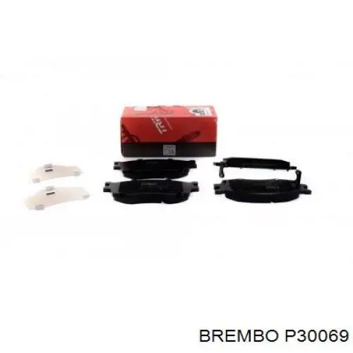 Передние тормозные колодки P30069 Brembo